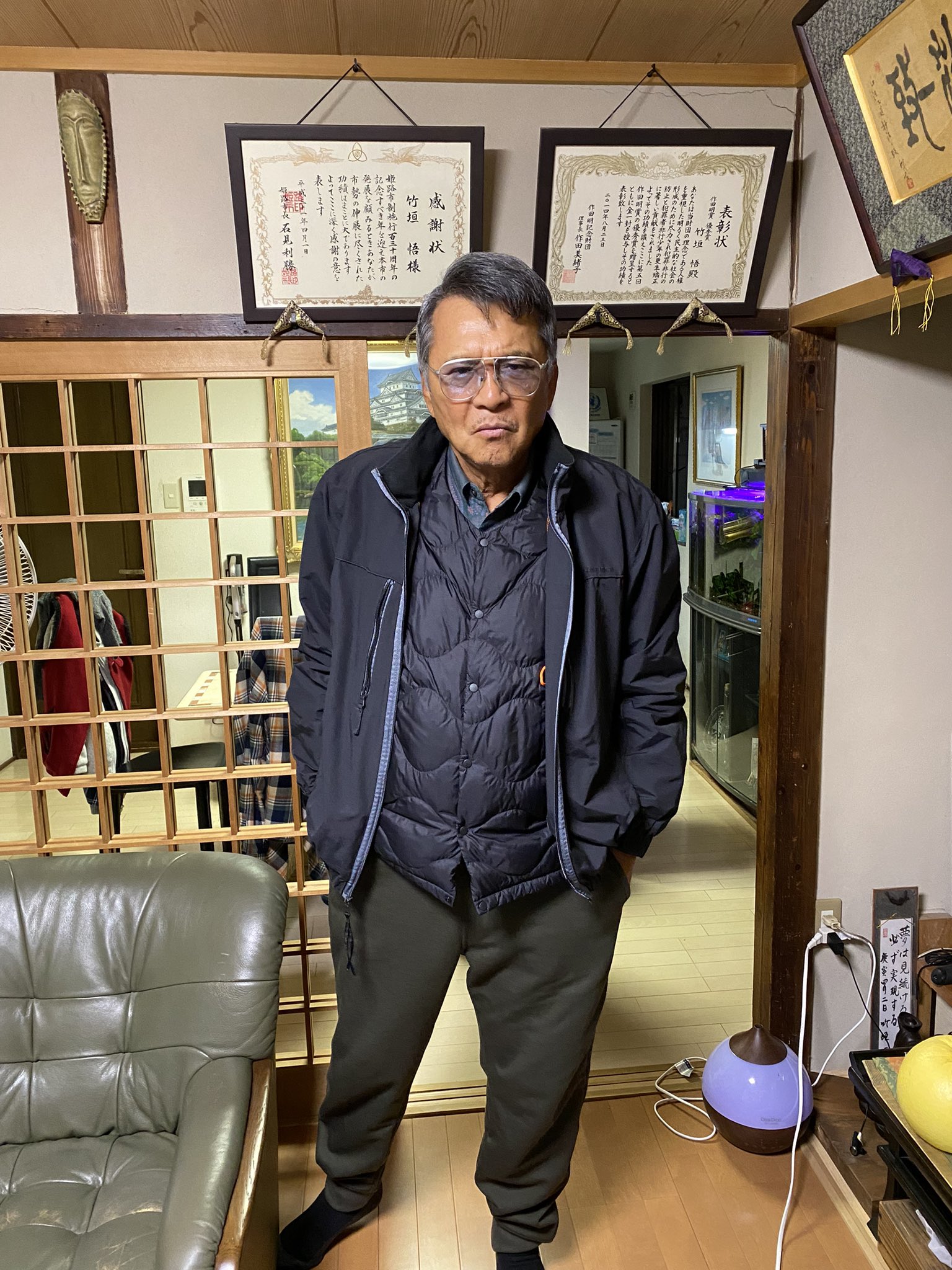 工藤会四代目総裁溝下秀夫 (任侠言始め) 稲川会総裁森泉人(侠雄)