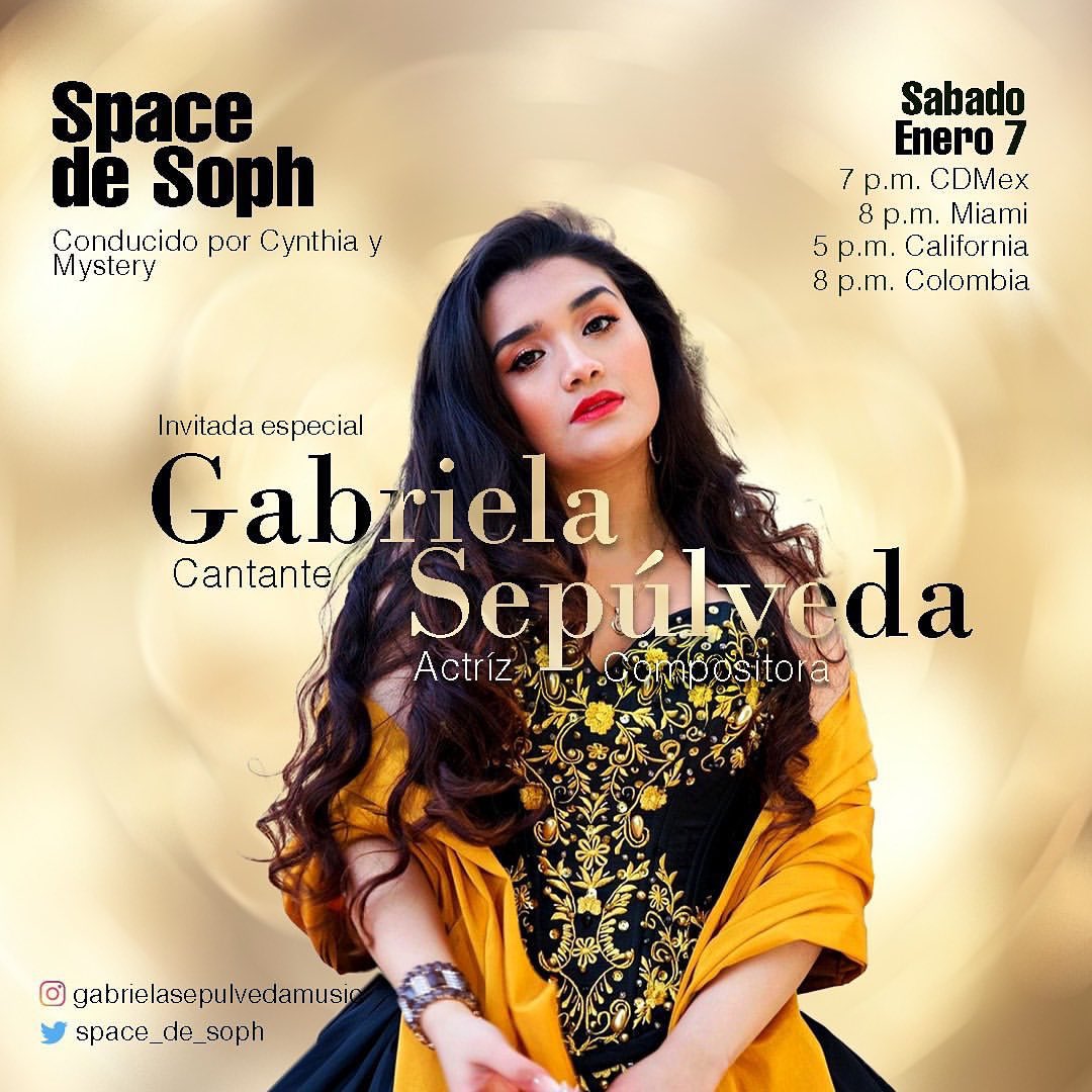 Familia MAÑANA no se pierdan mi entrevista en vivo por Twitter Spaces en la página de <a href="/space_de_soph/">Space de Soph</a> ❤️ Gracias por la invitación chicas y por darme la patadita del 2023 a mi carrera 🙌🏼😍🙏🏼