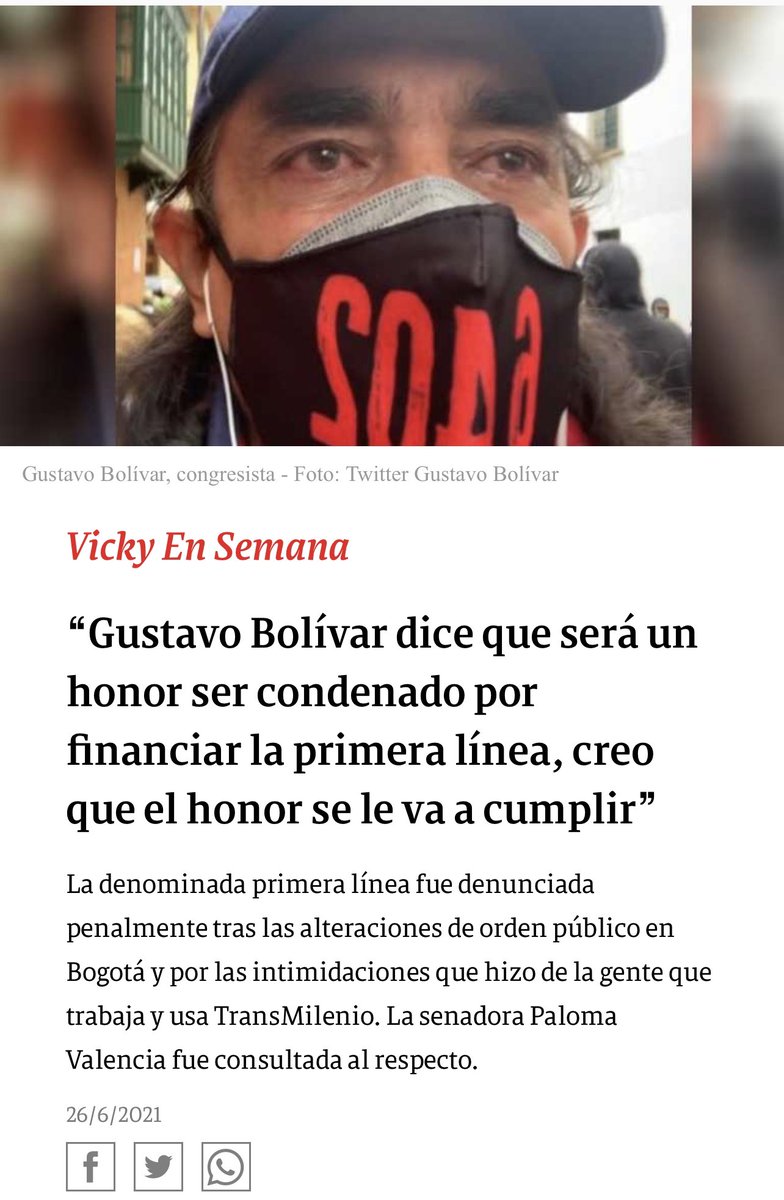 Apreciado Senador. La inflación es sin duda un fenómeno global del que nadie se escapó luego de pandemia,que tristemente en algunos países se agrava por factores locales.Aquí como demuestra el <a href="/BancoRepublica/">Banco República 🇨🇴</a> arrancó con sus”amigos”de los bloqueos de vías que generaron escasez 🧵