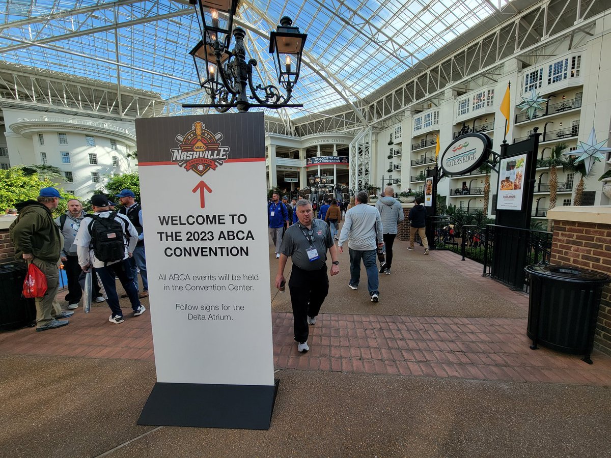 AstroTurfUSA's tweet image. Our crew was crushing it today at @ABCA1945 Convention. Come see us at booth 608 tomorrow morning 💪⚾️ 

@GKlotz7 @TheSwens57 @Garrett_Bare @Schrayguy #AstroTurf #ABCA2023