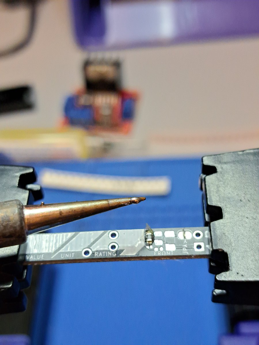 aebejcek's tweet photo. Yesterday, on 🐘, I shared an example of how to use #ChipsOnAStick to make an inline voltage divider.  Check it out: https://t.co/Ol08gZiD3h
If it looks interesting to you, check out the product page for #ChipsOnAStick in my @tindie store! https://t.co/nwg2zPfR0L https://t.co/erypSOlJHm