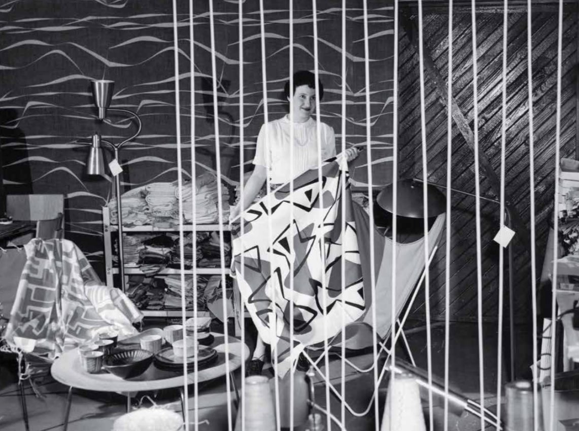JoshLipnik's tweet photo. RIP Detroit textile designer Ruth Adler Schnee, 1923-2023 https://t.co/xqkDh7OliJ