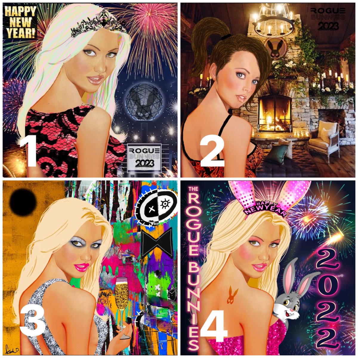 theRoguebunnies's tweet image. 🏆🚨CHOOSE THE WINNER🚨🏆

🔥Which Derivative Should Be The Next 1/1 In Our #RogueBunnies @opensea Collection? 

🗳️You Must Vote In The POLL BOX BELOW For It To Count! 

🔥Winning Artist Gets 80% Of The Auction $$

🔥Voting Ends Jan 10th 8pm ET! 

#Vote #NFTcontest #Opensea #NFTs