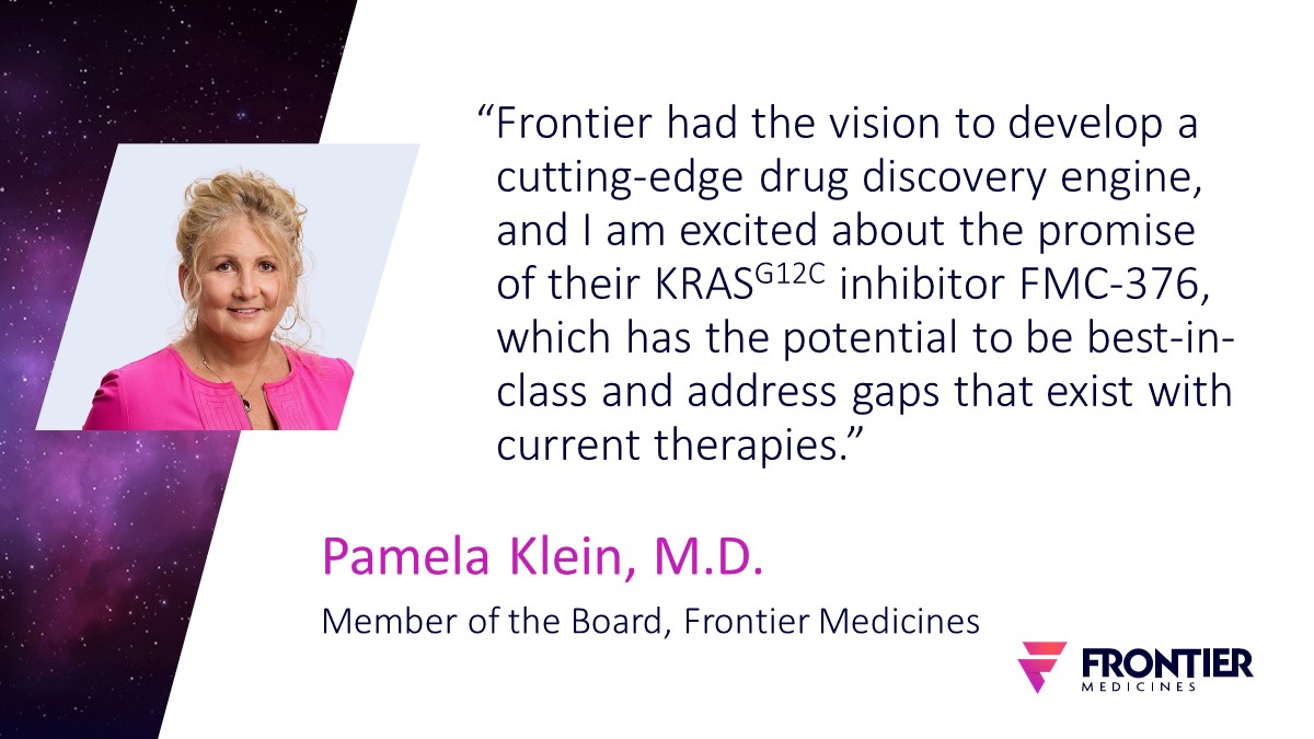 We are excited to welcome Dr. Pamela Klein to our board of directors. Dr. Klein is a medical oncologist and senior biotechnology executive with over 20 years of experience who has advanced important cancer therapies to patients.  #boardofdirectors