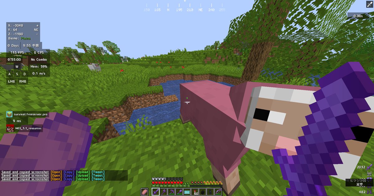 Nakatai_0322's tweet image. ピンク羊！
#FREESERVER