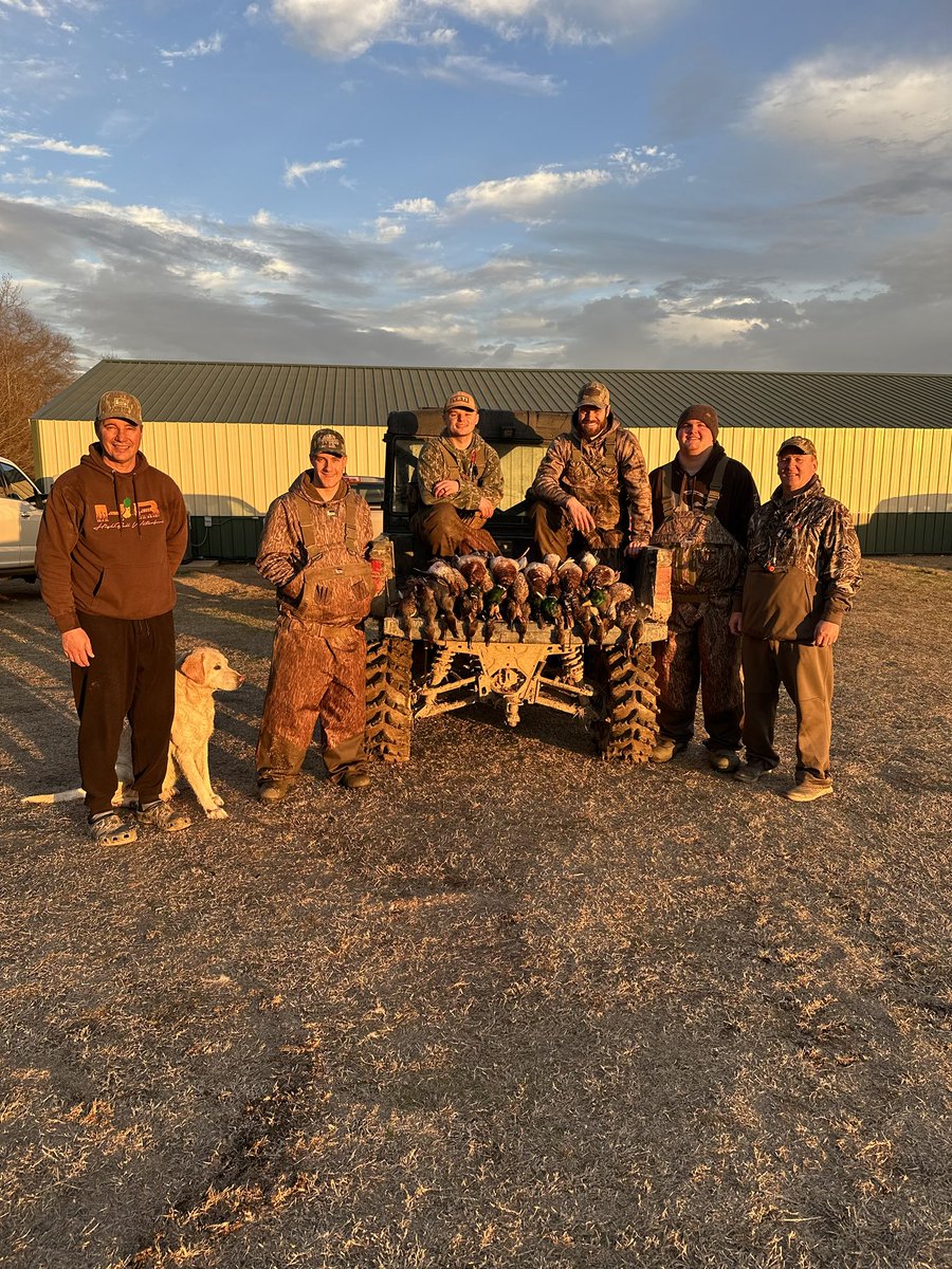Didn’t take long this afternoon 🦆🦆