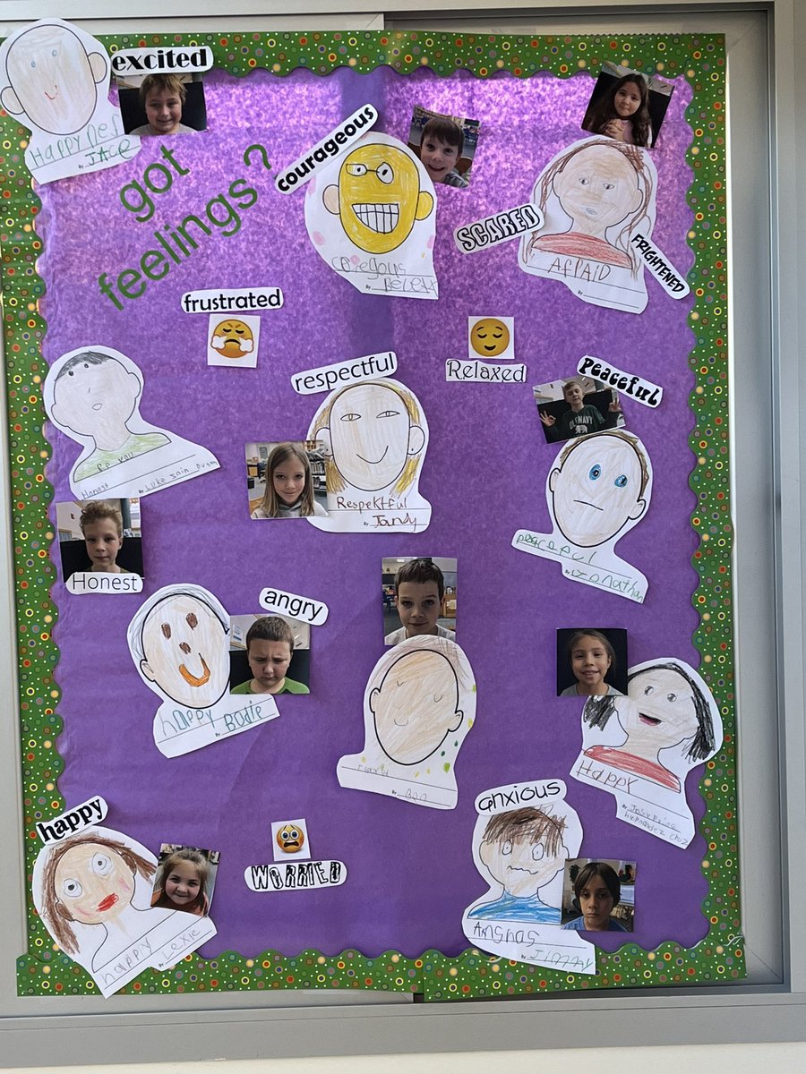 MBaiseyFCPS's tweet photo. One of our 2nd grade leadership groups @ThurmontPrimary focused on feelings. Knowing how you feel is the first step in knowing what you need. #PATHSinAction #TPSTakeOff https://t.co/8PG6O3ZDq1