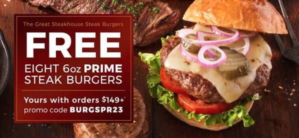 allenbrossteaks's tweet photo. FREE STEAK BURGERS OFFER” Now get Eight 6oz USDA Prime Steak Burgers (a $39.95 value), FREE with orders of $149 or more.* Enter promo code: BURGSPR23. Offer expires 1/30/23. https://t.co/L2uhZwM9LD #allenbrothers #allenbros #allenbrotherssteaks #burgers #bbq #grilling https://t.co/vVGHXQa6G2