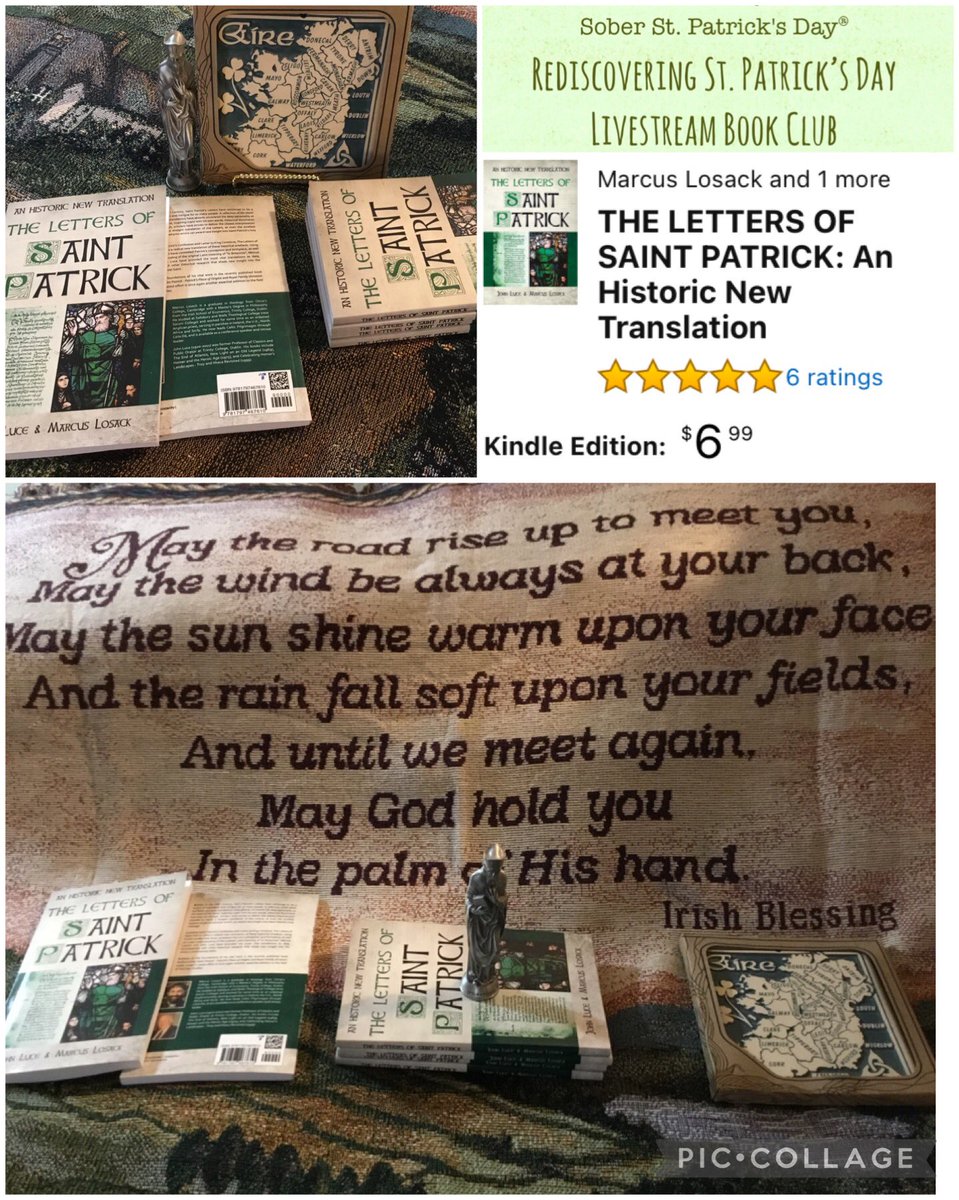 #NewYear = #IrishBooks & #Blessings 

The #runup to 3/17 is a great time to learn about the life of #StPatrick & what he did for the 'isle of saints & scholars.”