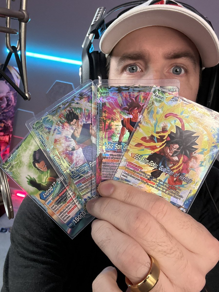 gogopowerup919's tweet photo. What we tryin’ to do tonight #POWERUPFAM!? 👀⚡️⚡️⚡️
LIVE NOW over on #Twitch packing out these webcam Battle Tables on our discord & streaming some online DBS matches! 😁🙌🏼
Lets Get It!!
⚡️ 📺 https://t.co/8oCsjL84MZ https://t.co/ngXoWAgvHc