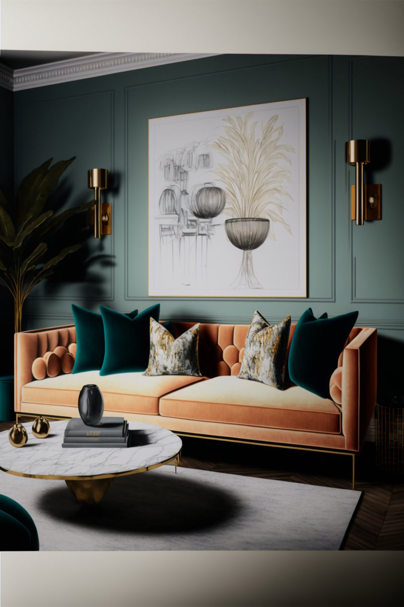 Interior designer presents sketches to a client: Client: Ohh these are ...