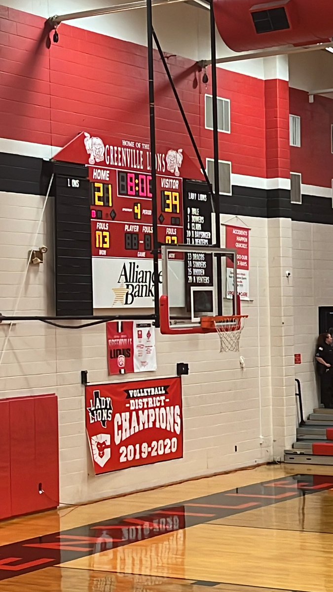 Sherman Lady Cat Basketball up 39-21 with the 4th period remaining.  #Finish