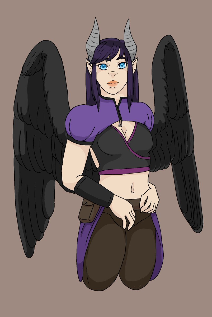 ItaCatBread's tweet photo. @lunarinyx I don't know how you feel about feathers, but here's my girl Mavis! https://t.co/sETdO84Pa0