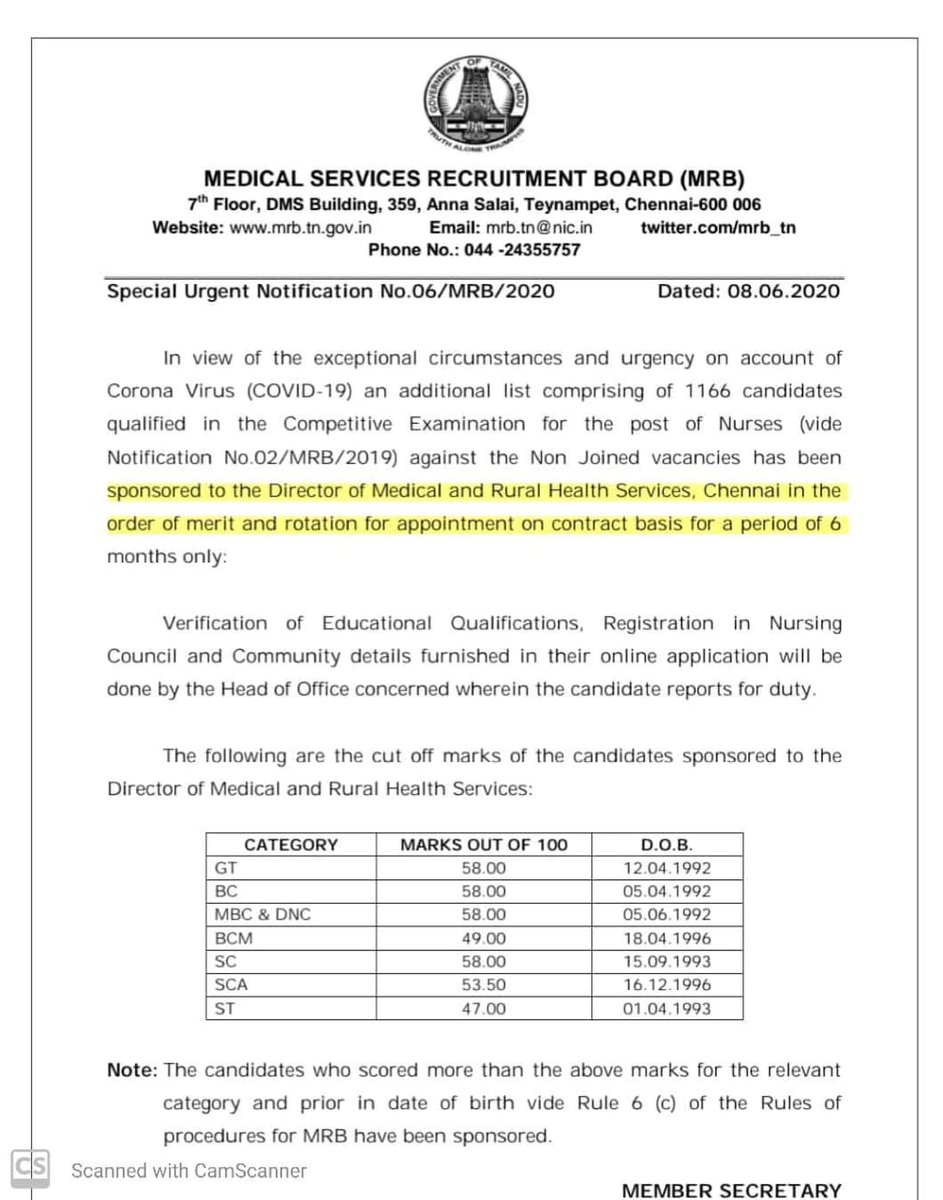 CovidNurses's tweet photo. #NursesStrike MRB Covid செவிலியர்களுக்கு இட ஒதிக்கீடு உள்ளது என்பதற்க்கான ஆவணம். https://t.co/tIMp3HAPii