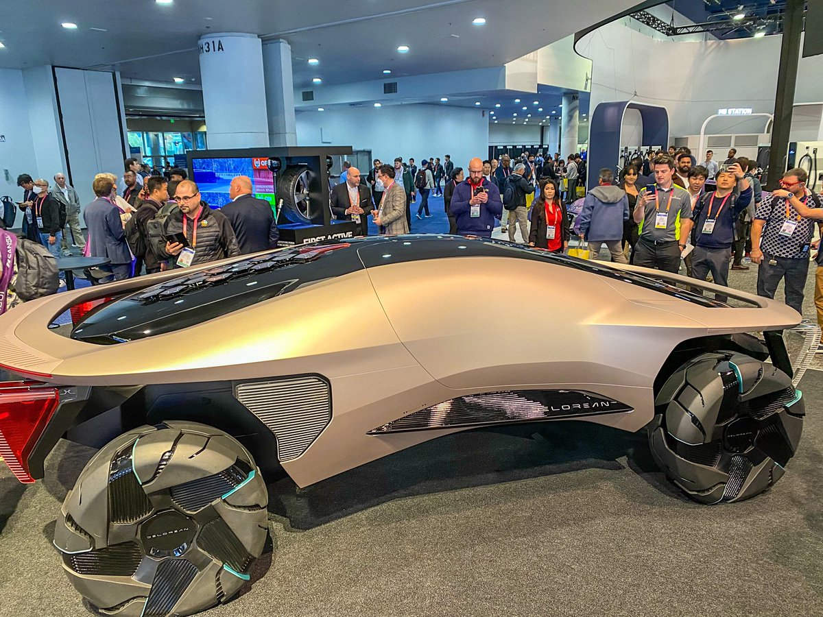 Roads…where we’re going; we don’t need roads?…<a href="/BacktotheFuture/">Back to the Future™</a> #CES23