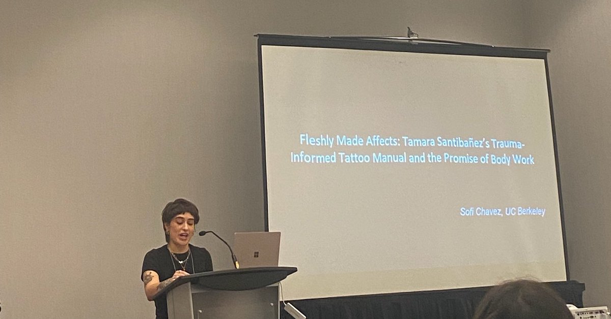 had so much fun at my first MLA with brilliant co-panelists thinking abt ethnic cringe, feminist rage, kink and qtpoc humor & grotesquerie 😍#MLA2023