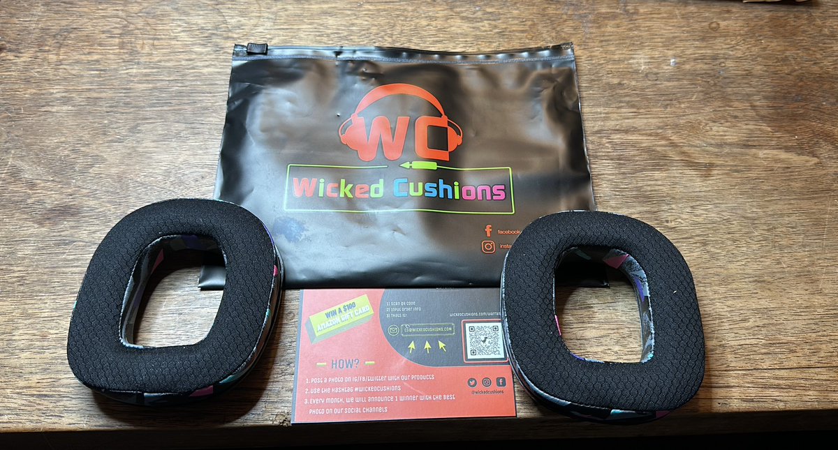 KirchemTyler's tweet image. If you need new ear pads on your headphones gaming headsets etc check out @wickedcushions #wickedcushions these are for the gen 4 A50’s.  Thanks for the recommendation @TheTechne1 @badseedtech