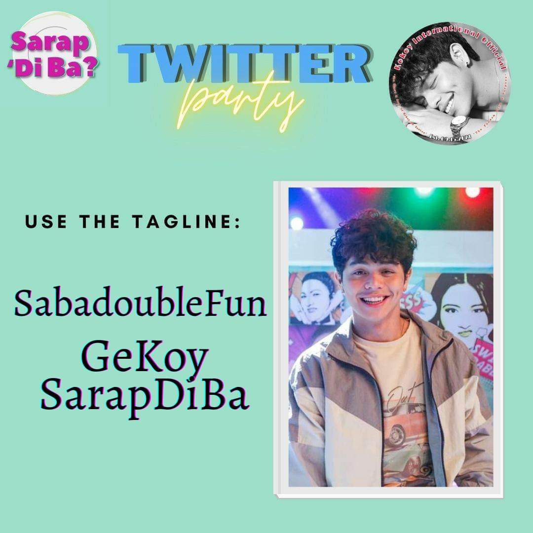 Happy Weekends mga kolokoys
Good vibes na naman ang hatid ng GeKoy sa atin <a href="/kkydsnts/">KDS™</a>
<a href="/kaidesantos_/">kai</a>
Thanks mj <a href="/mharzmallow05/">MarLlo0820</a>

SabadoubleFun GeKoy SarapDiBa