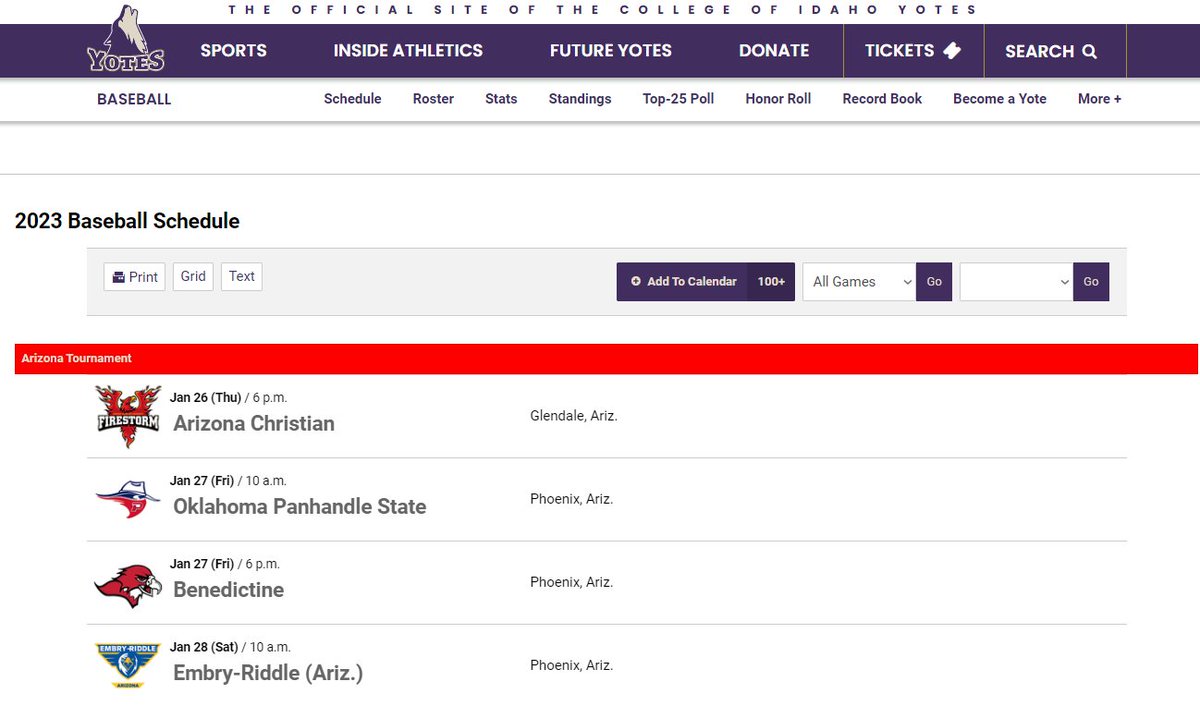 20 days 👀 until college baseball returns!
<a href="/GoYotesBB/">Yotes Baseball</a> 
@CoyoteAthletics 

Full College of Idaho schedule: yoteathletics.com/sports/basebal…