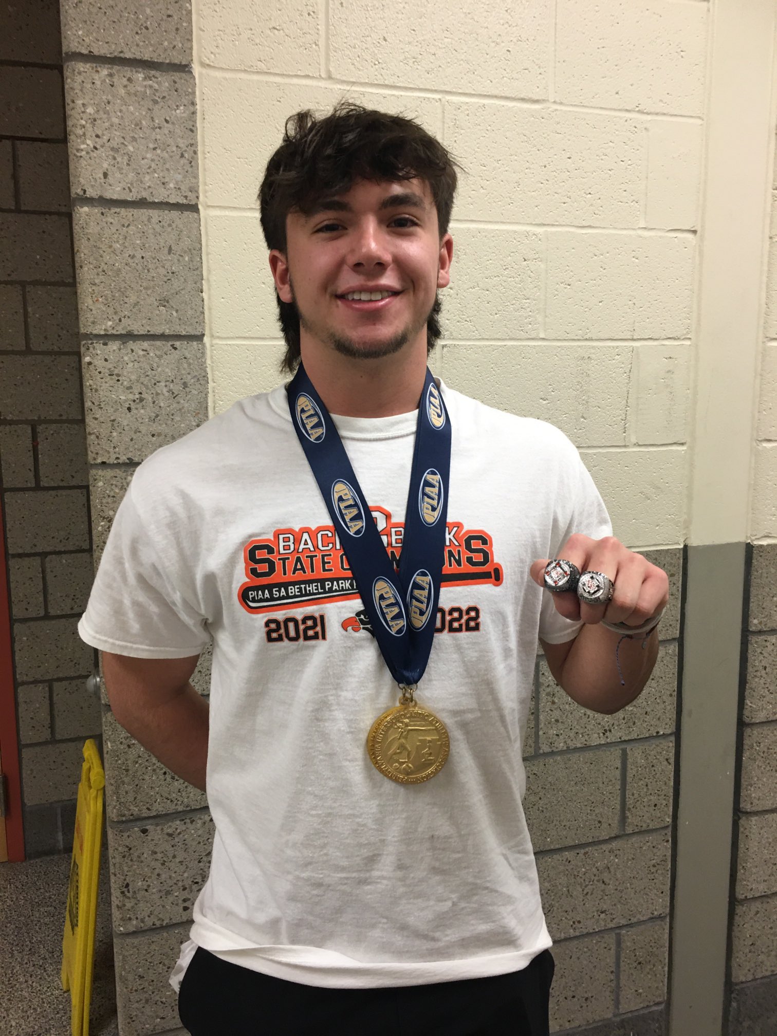 Almanac Sports on Twitter "Twice is nice! David Kessler shows off the