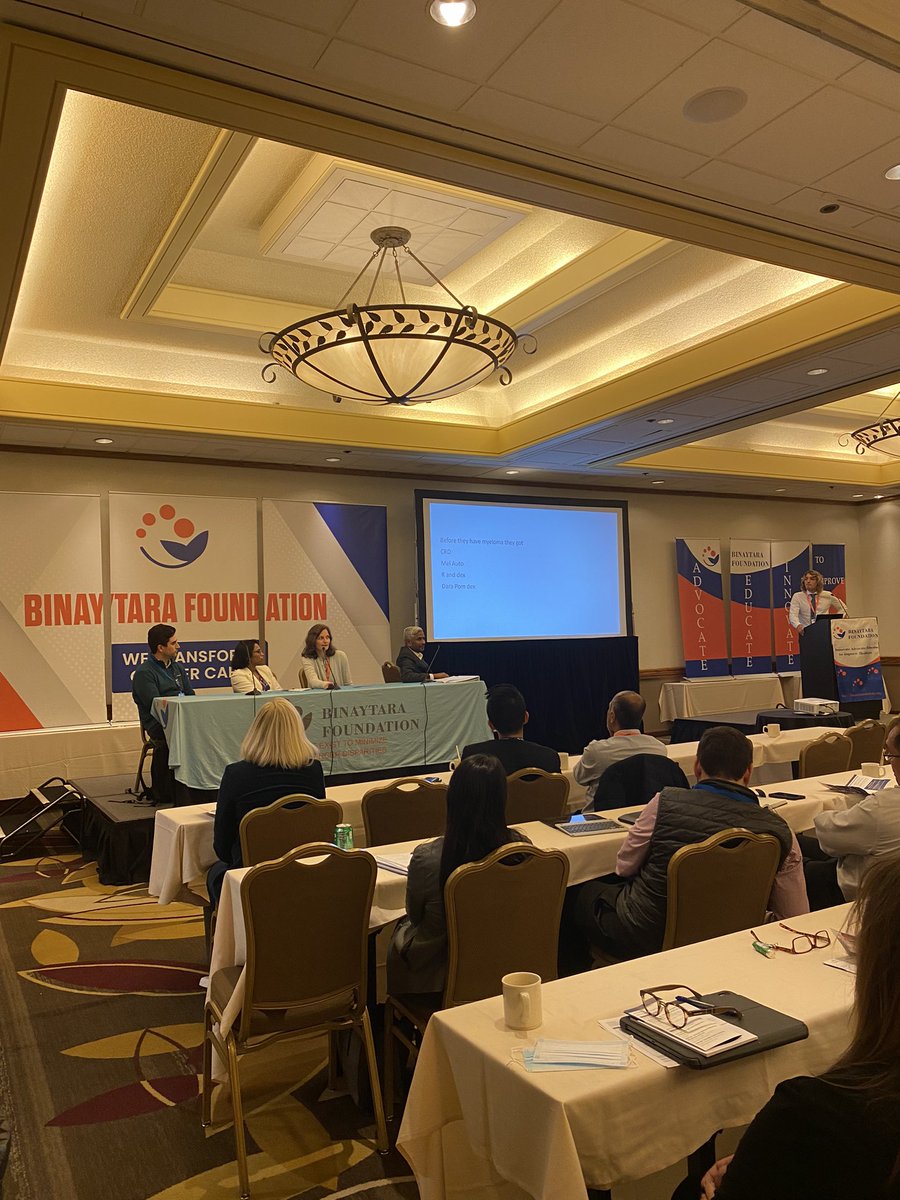 binaytara's tweet photo. Amazing tumor board style case-based discussion, with moderators @sk_tantravahi and @AaronGoodman33 and panelists @CLachowiez, @natashaedwin, and Dr. Eva Medvedova! @huntsmancancer @UCSDHealth @OHSUKnight @providence #BTFASH23 #JanuaryEvents #2023Events #CME https://t.co/9f6nGHmip8