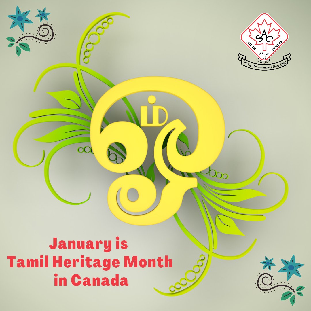 SACWindsor's tweet photo. January is Tamil Heritage Month in Canada. Check out the statement by the federal Minister of Housing and Diversity and Inclusion, Ahmed Hussen here: https://t.co/MFHVxam0B6
Happy Tamil Heritage Month!
#tamil #heritage #month #January #canada #celebrate #diversity #inclusion https://t.co/hLYytTH8Eo