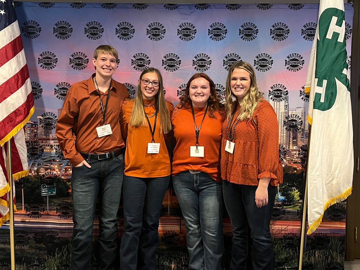BulldogsBville's tweet photo. Proud to announce our 

National Western Roundup 
Champion Livestock Quizbowl Team

Our FFA is led by Mrs. Cassie Wallpe https://t.co/B8ztLa0UfP