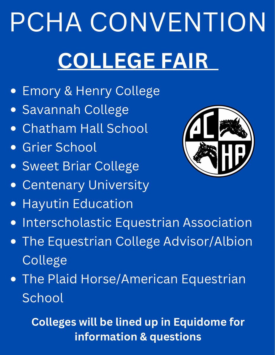 CollegeRiding's tweet image. ☀️ Tomorrow!! ☀️ #PCHA