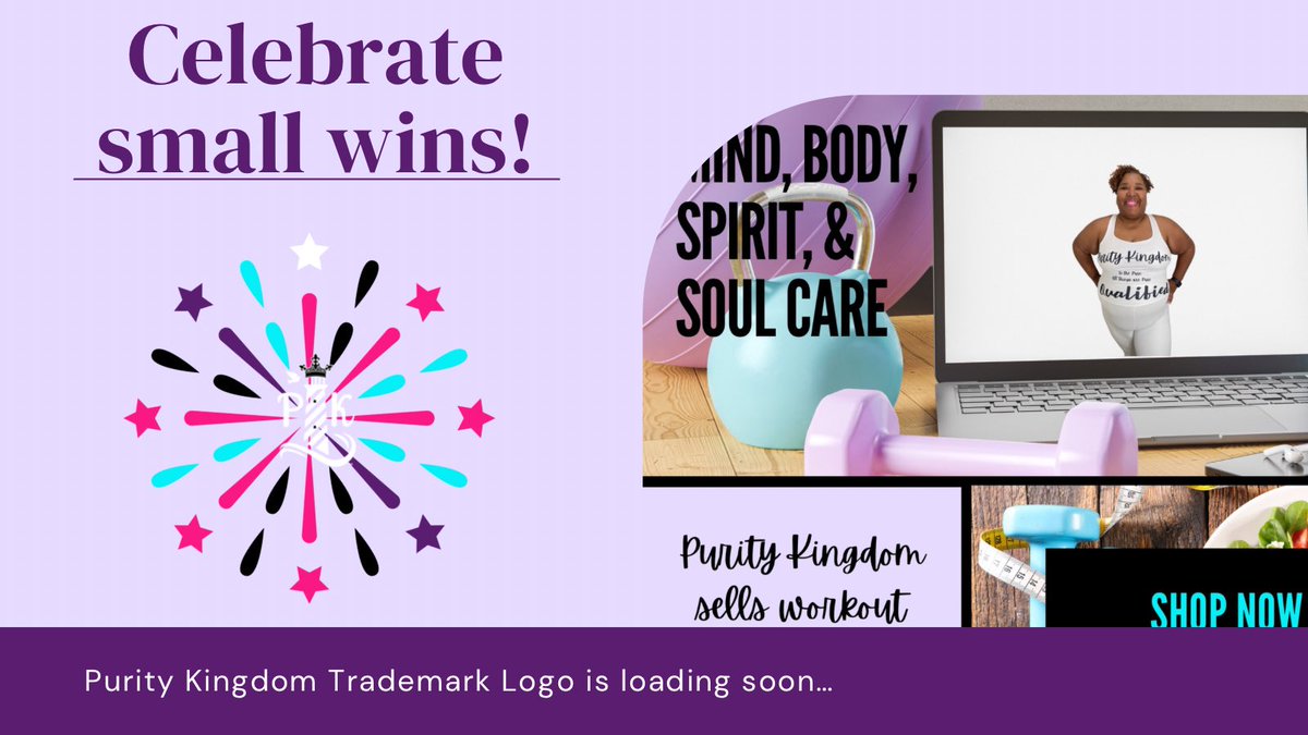 Celebrate 🎉 small wins! Application is in review. @PurityKingdom trademark is loading soon. #ThankGod #trademark #protectyourbrand #fortifyyourassets #puritykingdomllc #christianbrand #BlackOwnedBusiness #blackexcellence