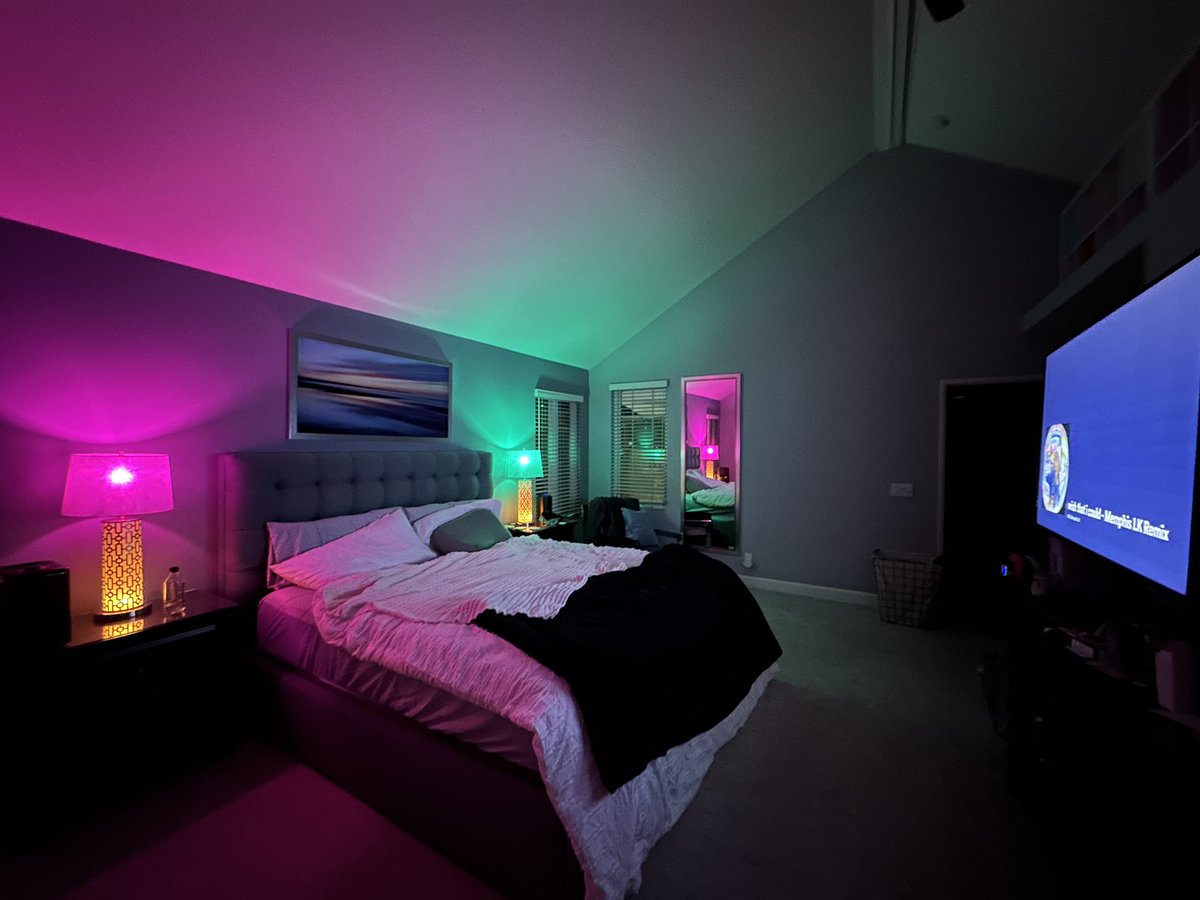 juliancomeau's tweet image. mood lighting is a must