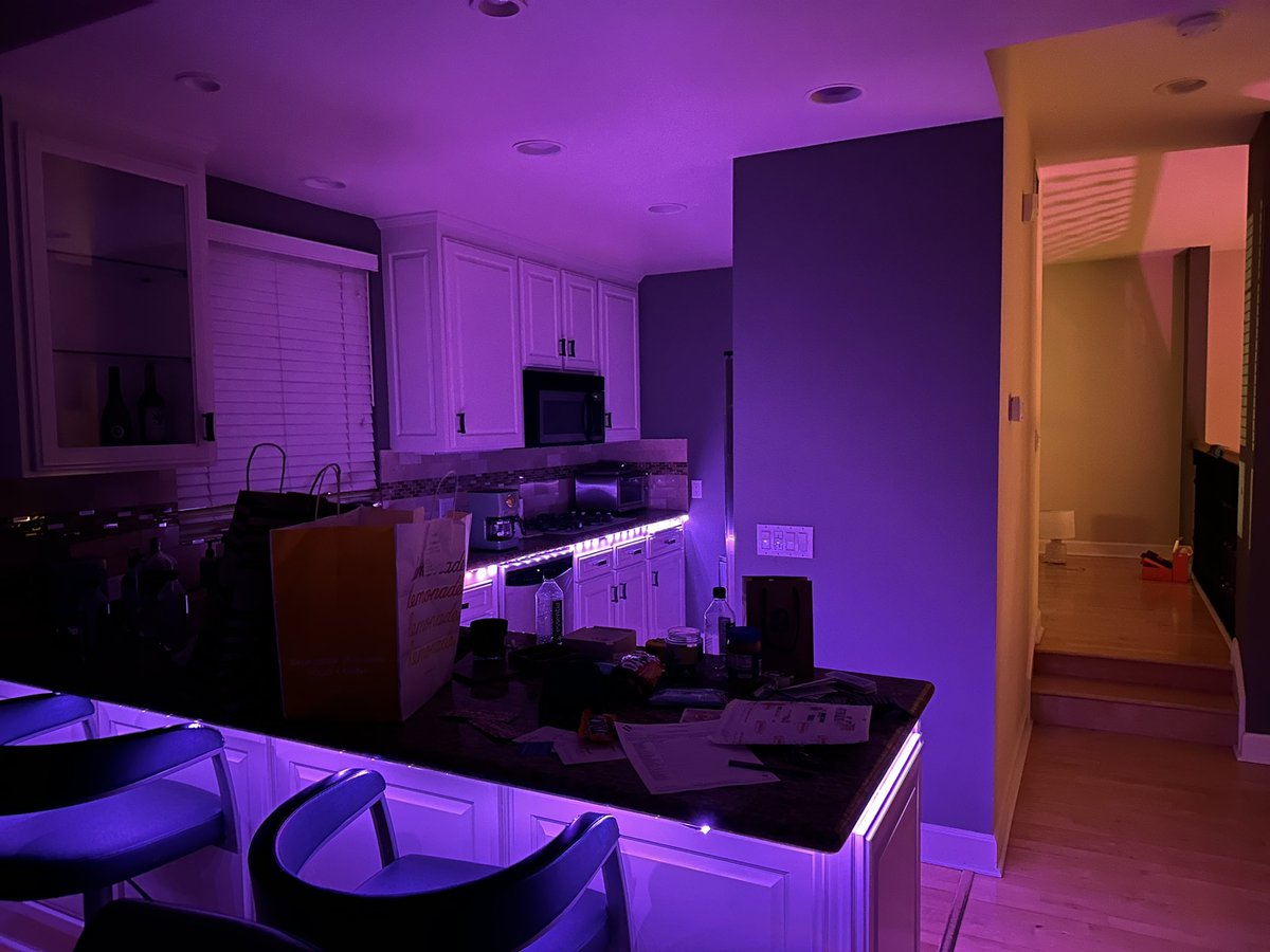 juliancomeau's tweet image. mood lighting is a must