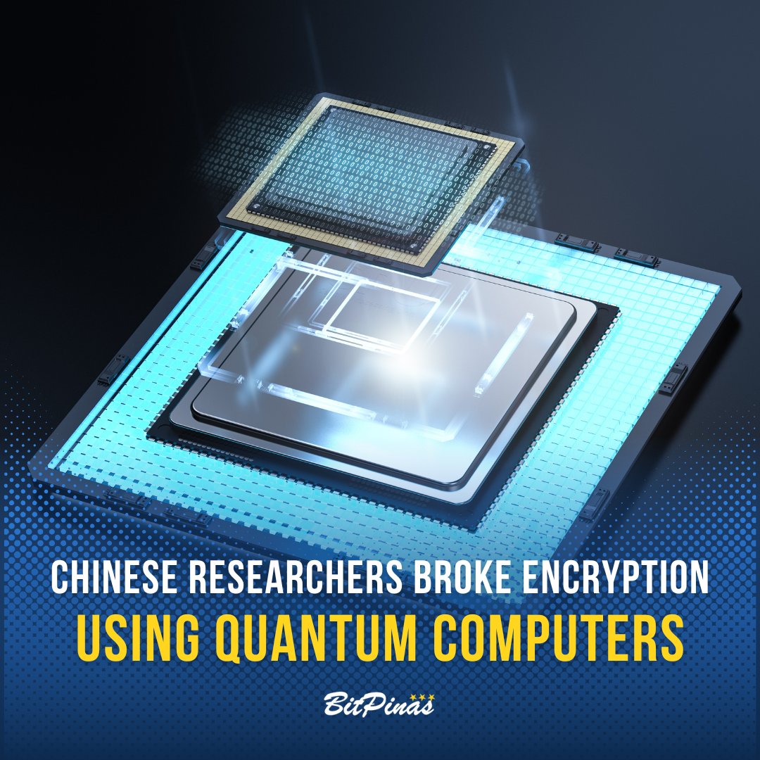 Is blockchain in trouble? 👀 Chinese researchers are claiming they have already cracked RSA encryption using quantum computers. 😱 bitpinas.com/cryptocurrency…

#CryptoPH #quantum #quantumfield #encryption #blockchain #CryptoNews #CryptoNewsPH