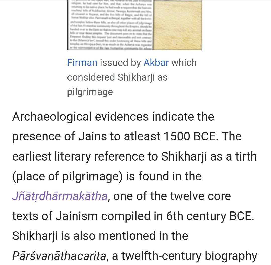 jain_revival's tweet photo. @ANI We have atleast 3500 years of history with Shikharji. https://t.co/eca3CSuKVT