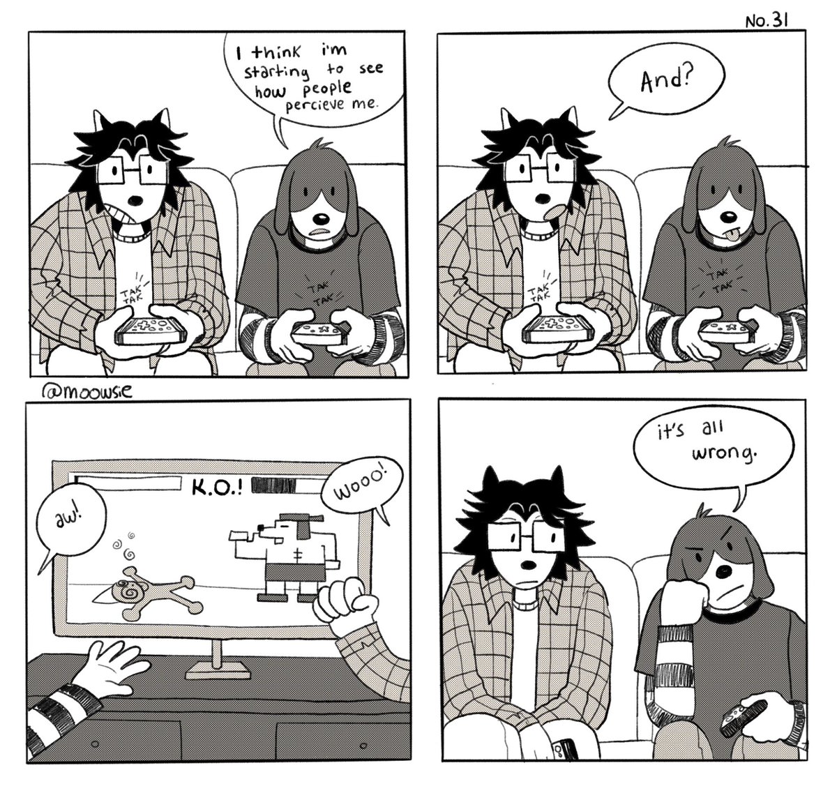Do not perceive Maggie. (No. 31) 