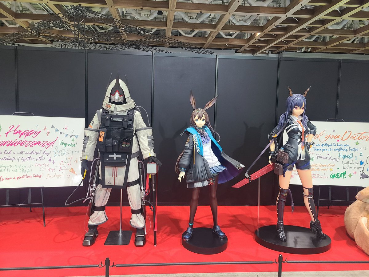 ck0_mik's tweet photo. 等身大だ！
#アークナイツ
#アークナイツフェス https://t.co/3FCuq9iJ05