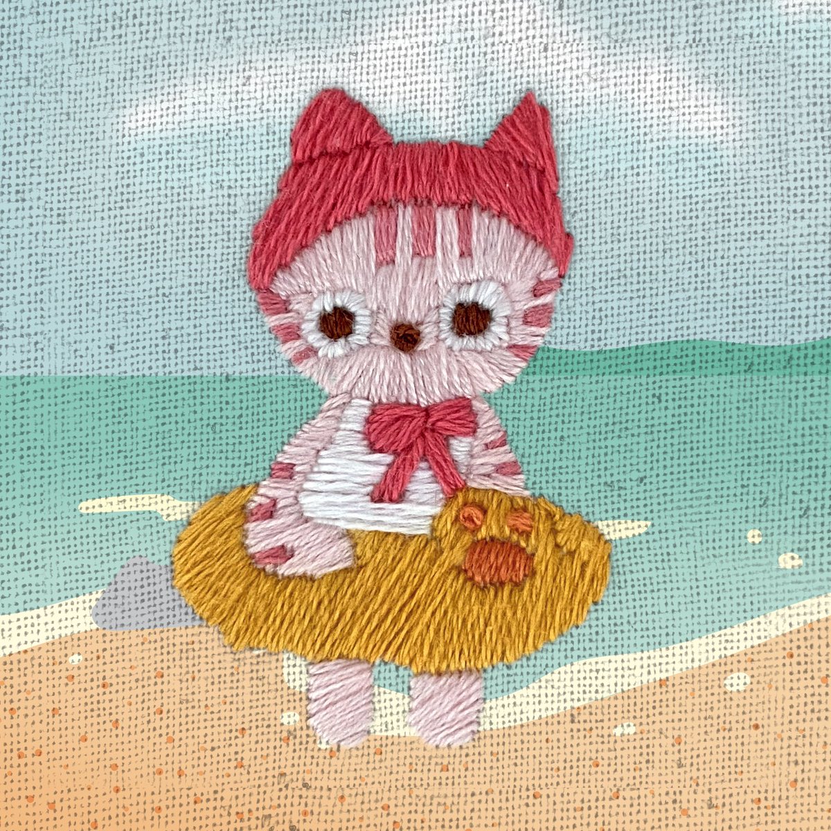 Cotton Candy Cat tweet media