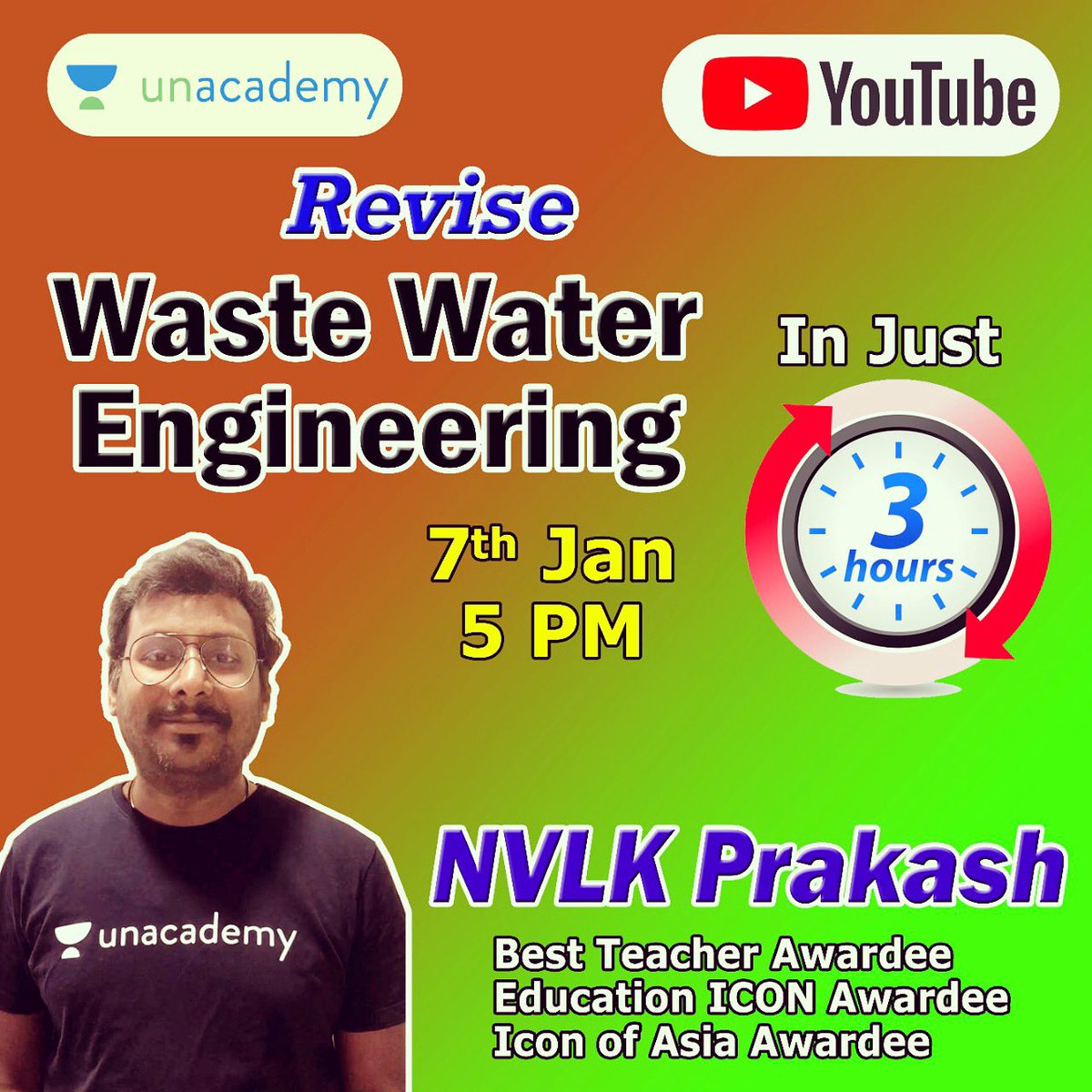 EnggGuruKP's tweet photo. The Most Important Aspect Required at this point of Time is Revision
&amp; I will make it easy for you by revising in short time
Come Join Me Live @ 5PM today 

https://t.co/ooimQQmGa3

#civilengineering #Engineering #GATE2023 #ese #engineer #Trending #viral https://t.co/Q9N4y8zgLo