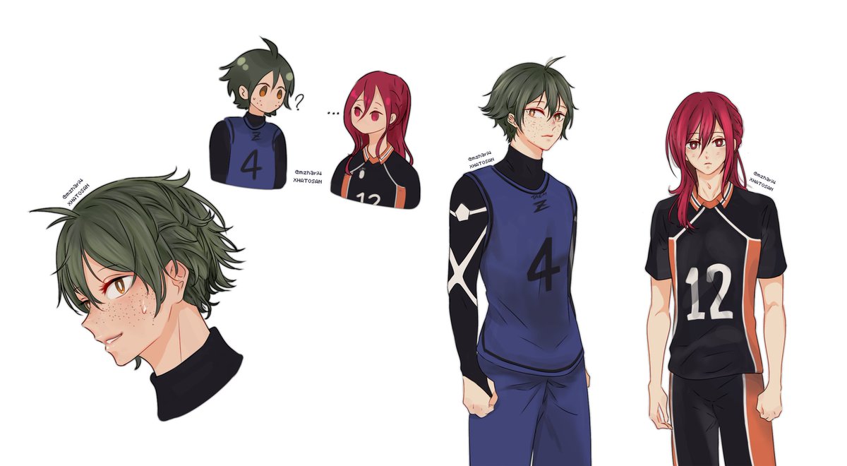 ハイキュー #山口忠 #千切豹馬 #ChigiriHyōma #bluelock #Haikyuu