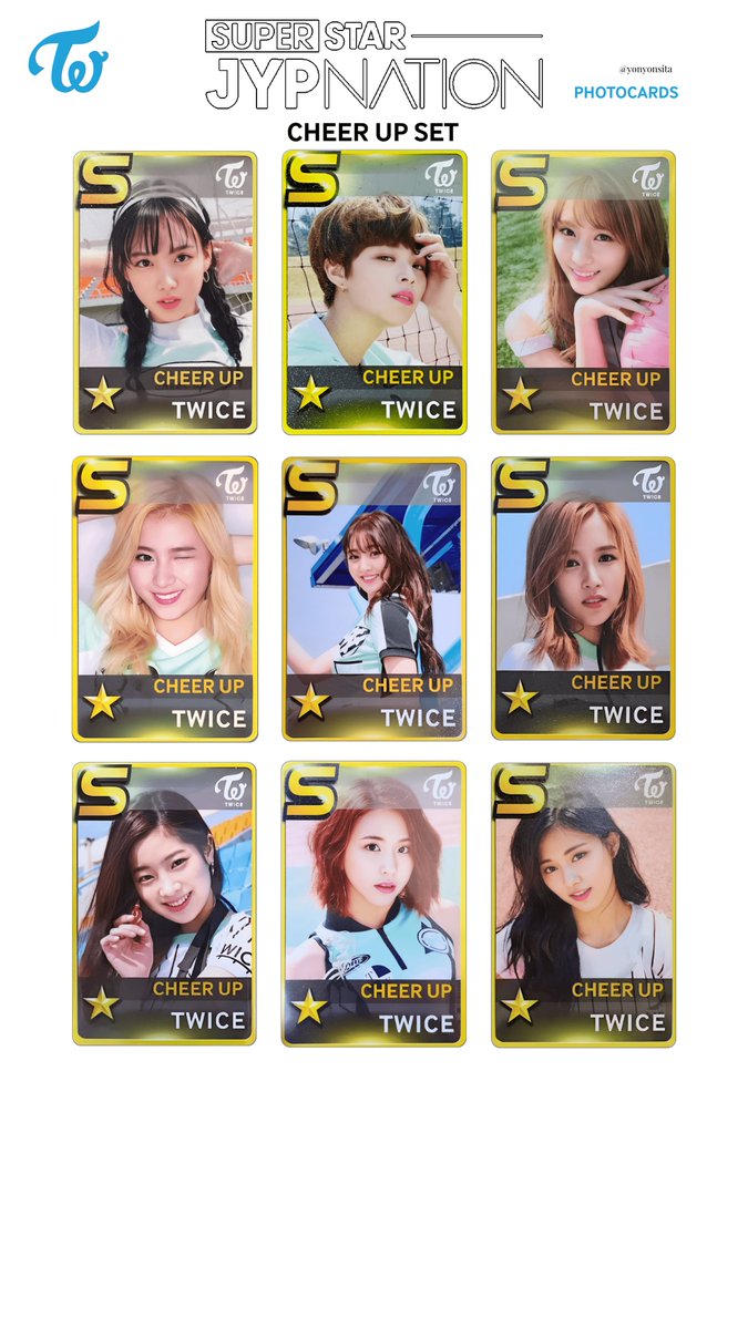 新しいスタイル STAR SUPER ジョンヨン TWICE トレカ ssjyp jyp K-POP