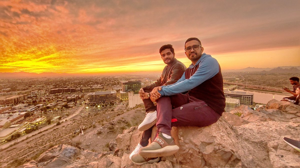 Spending winter break at #Tempe #AZ with #Mukesh, an old buddy.

#Fulbright | #USEFP | #USAdiaries