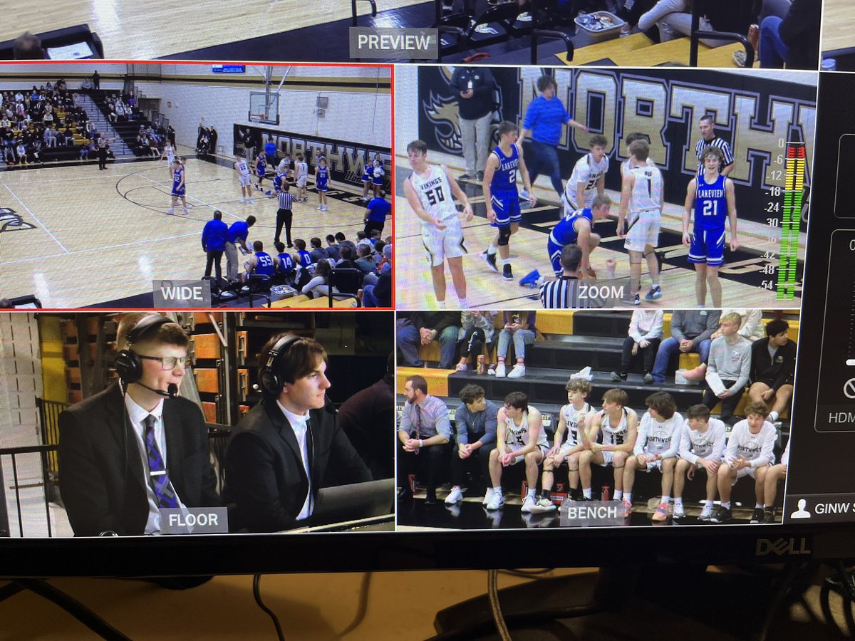 Trying some new things tonight on <a href="/strivsports/">Striv Sports</a> . Love when students have ideas and they work!  #ginwvikings