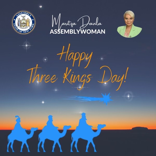 DavilaAssembly's tweet photo. #53rdAD: Happy Three Kings Day! / ¡Feliz Día de los Reyes! https://t.co/9IK2M27w6v