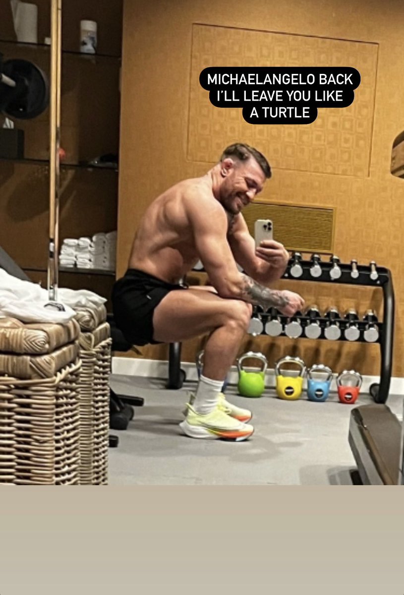 TheNotoriousMMA's tweet photo. https://t.co/OOfFLYBhHo