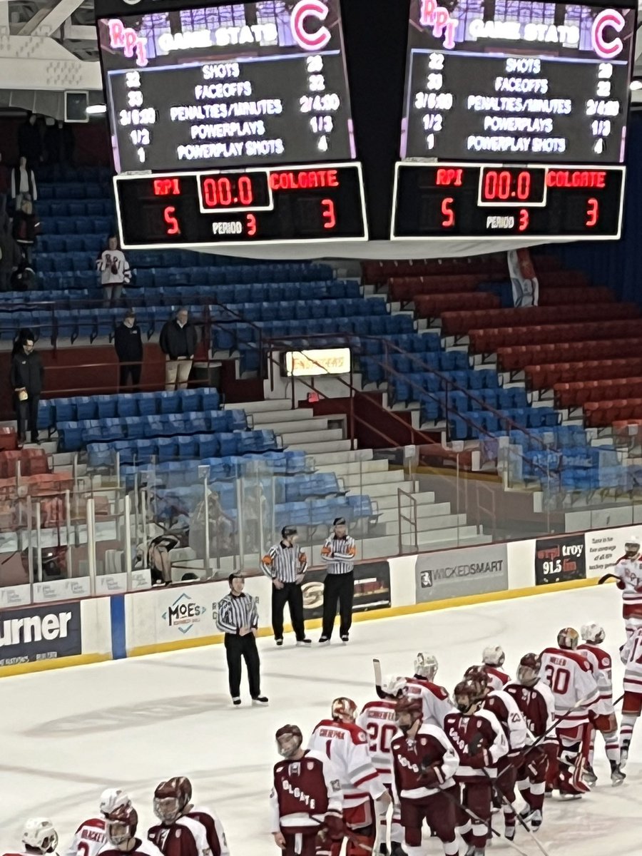 Home team and Over, $EBR rules work in the NCAA! <a href="/RPI_Hockey/">RPI Men's Hockey</a> 5-3 <a href="/spittinchiclets/">Spittin' Chiclets</a> #everybodyrides