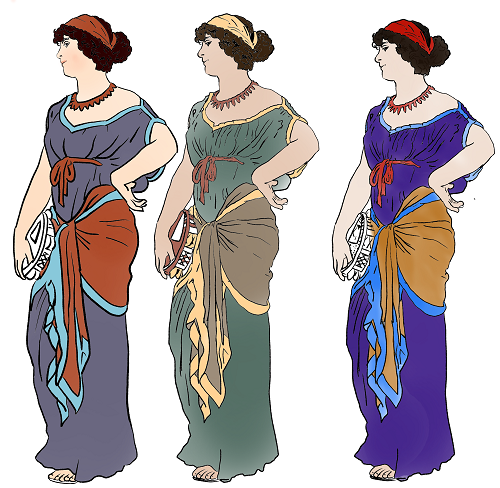 PatternX3's tweet image. In the grove of the temple of Isis John. W. Godward (+ my test designs)
