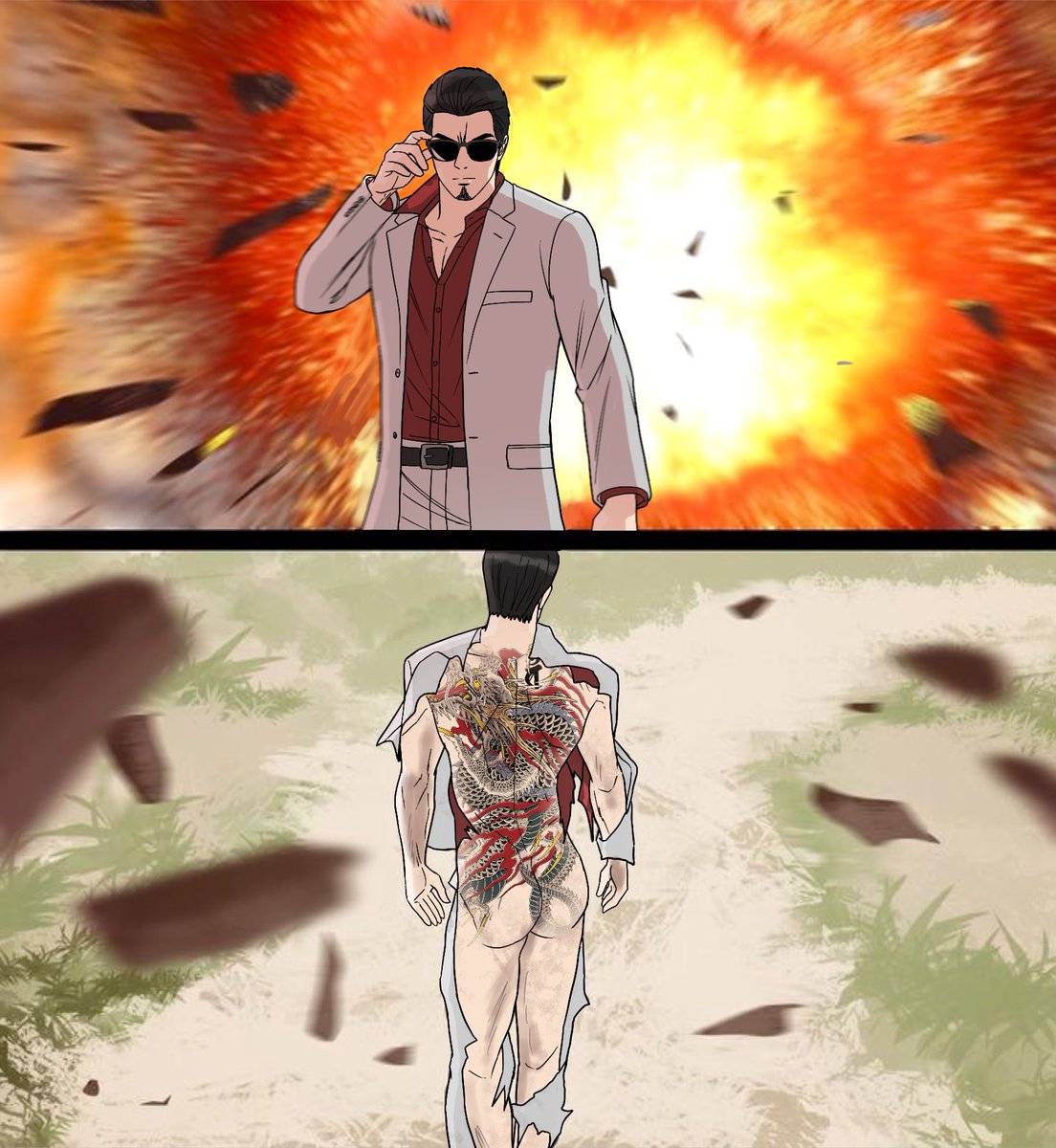 Sorry #龍が如く #Yakuza