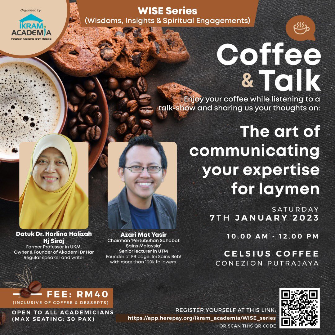 Sharing my input here this morning, over a cup of latte!