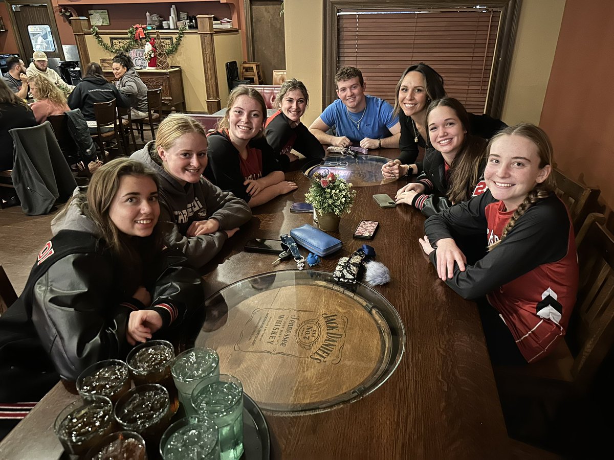 Team Bonding after the big win!! CHS 54 - Ringgold 34