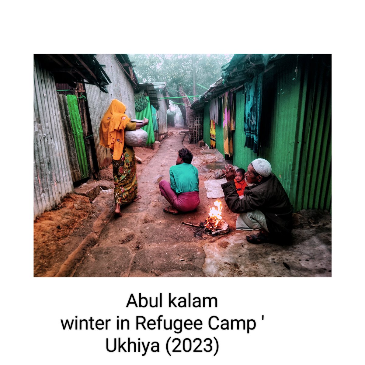 kalamabul408's tweet photo. Rohingya Abul kalamphoto Winter in Refugee Camp' Ukhiya @abulkalam -photographer.
#Myanmar #Rohingya_Life #refugee 
#bangladesh #kalamphotographer https://t.co/456aZZGo1B