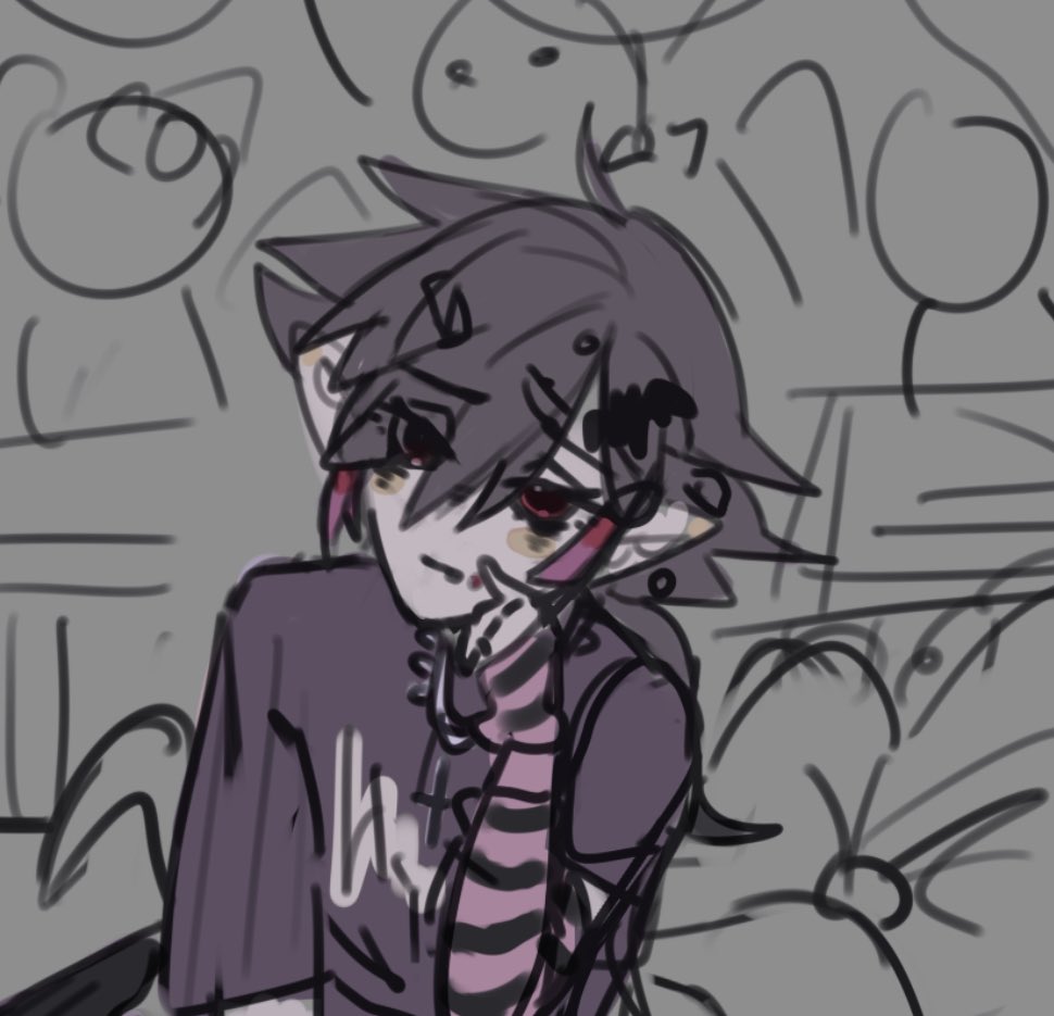 dumb_Mordt's tweet photo. #mordtocs #mordt_Grey
WiP, probably have to draw a different character since I don’t want my portfolio to be filled with just Grey. 
But just so you know, I just really wanted to draw pastel Goth Vamp Grey ;—; https://t.co/G133NhDs2O